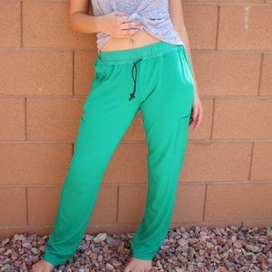 BENEFIT Green Sweat Pants